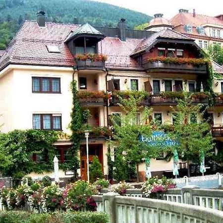 Hotel Restaurant Alte Linde Bad Wildbad Exterior foto
